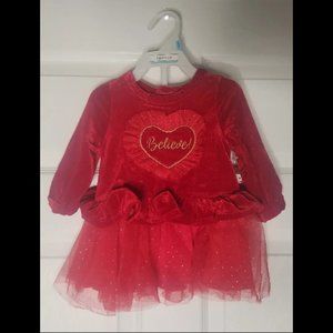 NEW Baby Christmas Dress SIZE 6 Months